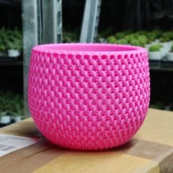 Cappl Plastic Pots 18 Cm New York Pink Colour Decorative Plastic Pot
