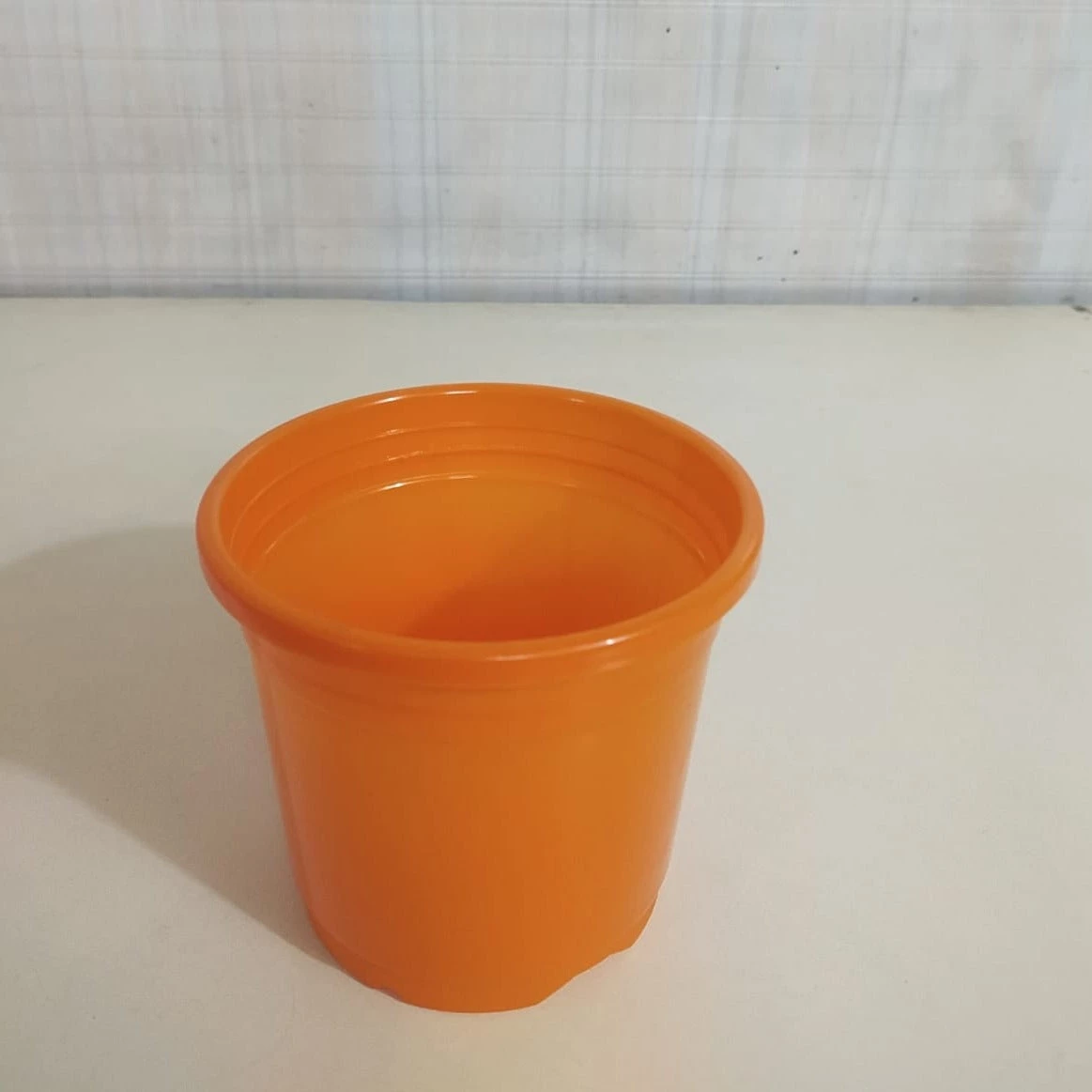 CGASPL Pot-Planters 4" Flower Pot Orange Colour Sunrise Series (10 Cm) 3 CGASPL Pot-Planters 4" Flower Pot Orange Colour Sunrise Series (10 Cm)