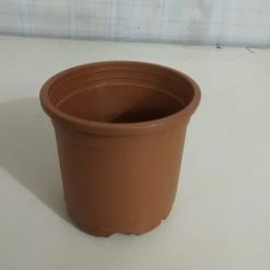 CGASPL Pot-Planters 4.5" Flower Pot Terracotta Colour Sunrise Series (11 Cm) (Pack Of 12)