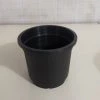 CGASPL 4.5" Flower Pot Black Color Sunrise Series (11 Cm) (Pack Of 12)