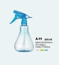 CGASPL Trigger Sprayer A-11, 500 Ml Pots By Size