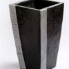 CGASPL Elegance Steel Mosaic Fiber Planter Pot-Planters