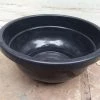 CGASPL 12 Inch Bonsai Black Bowl For Bonsai Plants And Arrangements (Pack Of 6)