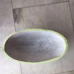 CGASPL Bowl Textured (Oval Shape) Fiber Planter