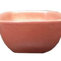 CGASPL Square Ceramic Pots, Brownish (Pack Of 3)