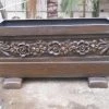 CGASPL CARVE Rectangular  Fiber Planter Pot-Planters