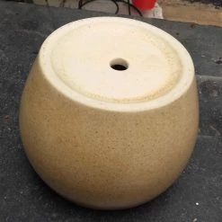 CGASPL Ceramic Pot (Round Shape) (Pack Of 2) Pot-Planters