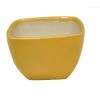 Chhajed Garden Pot-Planters 4.5" Ceramic Pot Yellow (Pack Of 3)