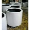CGASPL Fiber Planter Round Pot-Planters