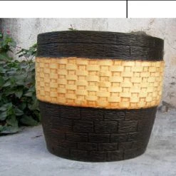 CGASPL Weave Fiber Planter Pot-Planters