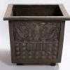 CGASPL Pot-Planters Ancient Chinese Dark Brown Fiber Planter 2 CGASPL Pot-Planters Ancient Chinese Dark Brown Fiber Planter