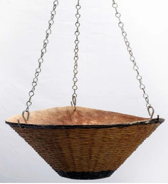 CGASPL Pot-Planters Hanging Basket Fiber Planter Standard 4 CGASPL Pot-Planters Hanging Basket Fiber Planter Standard