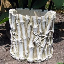 CGASPL Forest Bamboo Fiber Planter Pot-Planters