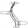 CGASPL 3 Pots Stand Spiral Design Pot-Planters