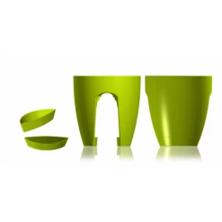 CGASPL Railing Planters High Quality Plastic Balcony Railing Planter (Green)