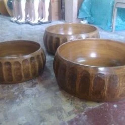 CGASPL Kamal Pond Round Fiber Planter Pot-Planters