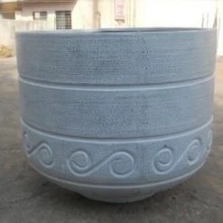 CGASPL Pot-Planters Hydrangea Round Fiber Planter