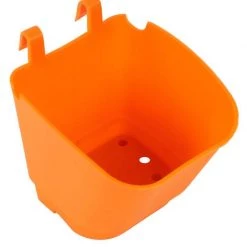CGASPL Orange Vertical Hook Pot Pot-Planters