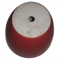 CGASPL Mini Ceramic Pot Orange (Pack Of 6)