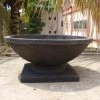 CGASPL Pot-Planters Impatiens OVAL Fiber Planter 1 CGASPL Pot-Planters Impatiens OVAL Fiber Planter