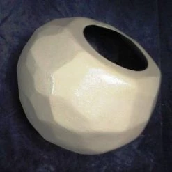 CGASPL Pot-Planters Stone Ball Fiber Planter