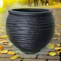 CGASPL Pot-Planters Amarylli Round Fiber Planter