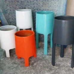 CGASPL Daylily Fiber Planter Pot-Planters