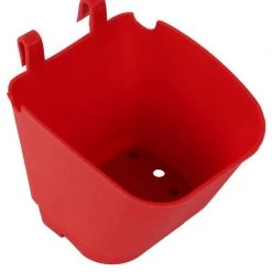 CGASPL Pot-Planters Red Vertical Hook Pot