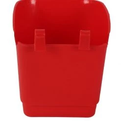 CGASPL Pot-Planters Red Vertical Hook Pot
