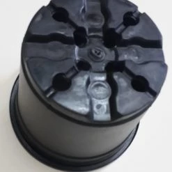 CGASPL Pot-Planters 10" Flower Pot Black Colour Sunrise Series (26 Cm) (Pack Of 12) 7 CGASPL Pot-Planters 10