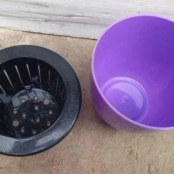 CGASPL Pot-Planters Self Watering Planter 4", Purple (Pack Of 6) 9 CGASPL Pot-Planters Self Watering Planter 4