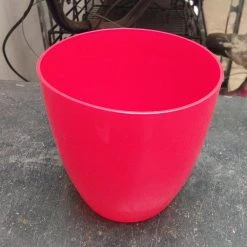 CGASPL Self Watering Planter 4", Red Pot-Planters