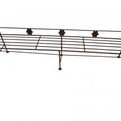 CGASPL Wrought Iron Powder Coated Single Step 4(BIG) Pot Stand