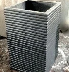 CGASPL Strawberry  Square Fiber Planter Pot-Planters