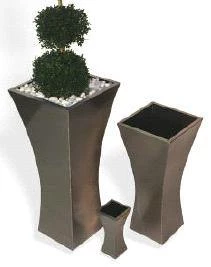 CGASPL Pot-Planters Stainles Steel SS X-Shape Vase 3 CGASPL Pot-Planters Stainles Steel SS X-Shape Vase