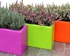 CGASPL Stainless Steel SS Rectangular Planter Pot-Planters