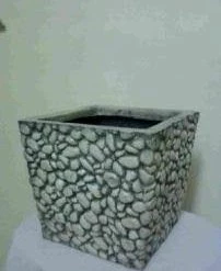 CGASPL Pot-Planters Champa Square Fiber Planter