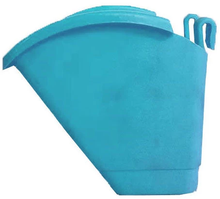 CGASPL Turq Vertical Hook Pot Big 3 CGASPL Turq Vertical Hook Pot Big