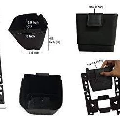 CGASPL Pot-Planters Vertical Wall Garden Model Vertigrow, Black (1 Frame + 3 Pots) 13 CGASPL Pot-Planters Vertical Wall Garden Model Vertigrow, Black (1 Frame + 3 Pots)