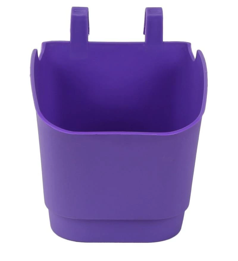 CGASPL Pot-Planters Violet Vertical Hook Pot 6 CGASPL Pot-Planters Violet Vertical Hook Pot