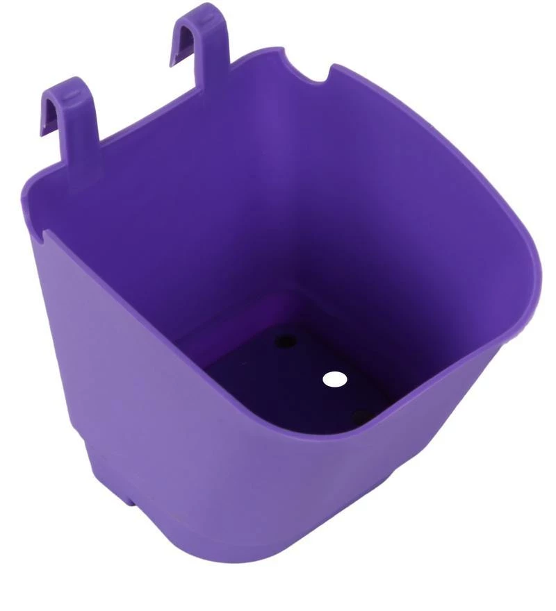 CGASPL Pot-Planters Violet Vertical Hook Pot 4 CGASPL Pot-Planters Violet Vertical Hook Pot