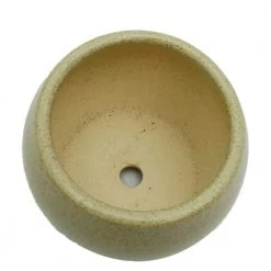 CGASPL Round Small Ceramic Pot (Pack Of 3)