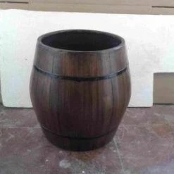CGASPL Cyclamen  Round Fiber Planter Pot-Planters
