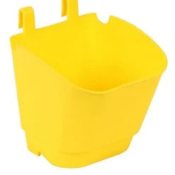 CGASPL Yellow Vertical Hook Pot Pot-Planters