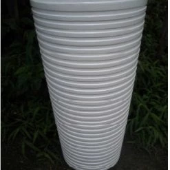 CGASPL Pot-Planters Conical Ribs Glossy - Big Standard Fiber Planter